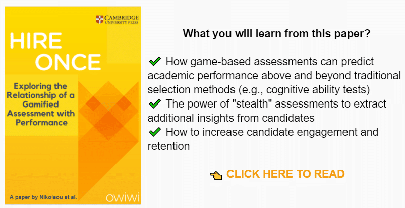 The Owiwi Blog - Candidate Assessment Tools