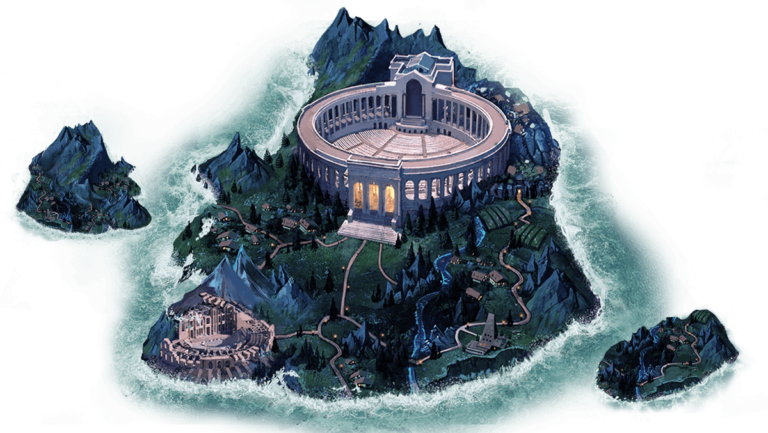 Fabella, one of the islands in the Owiwi assessment game