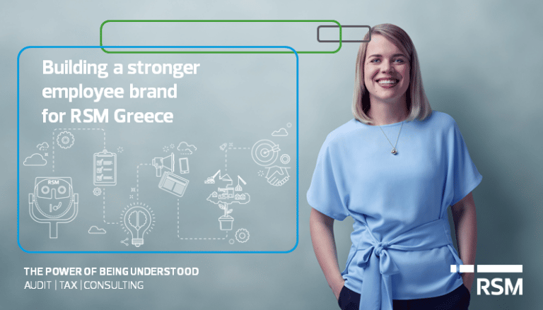 RSM Greece employer brand campaign image